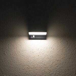 McLED Venkovní LED nástěnné osvětlení na baterie LUMOS, 9W, 3000K, IP65, černé ML-513.038.19.0
