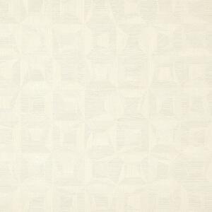 Bílá vliesová geometrická tapeta na zeď s vinylovým povrchem 31901, Textilia, Limonta