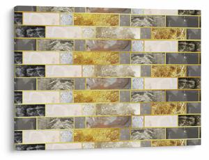 Obraz - Dekor s texturami (70x50 cm)