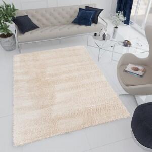 Makro Abra Kusový koberec Shaggy VERSAY 6365A Béžový Rozměr: 80x150 cm