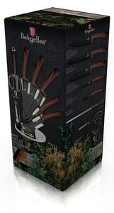 Berlingerhaus Sada nožů s nepřilnavým povrchem Forest Line Ebony Rosewood 8 ks