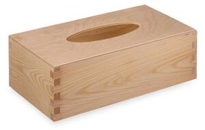 ČistéDřevo Dřevěná krabička na kapesníky s vysouvacím dnem