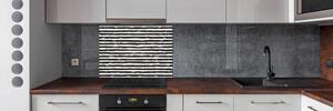 Panel do kuchyně Černobílé pásky pl-pksh-100x70-f-98614123