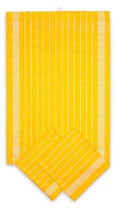 Svitap Utěrka Pozitiv Egyptská bavlna žlutá/bílá 50x70 cm 3 ks