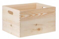 ČistéDřevo Dřevěný box 40X30X23 CM