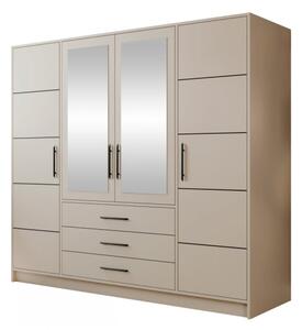 Šatní skříň Lily D4, Barva: dub sonoma, Nástavec: Ano 5903211157219