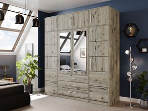 Šatní skříň Lily D4, Barva: dub wellington, Nástavec: Ano 5903211347764