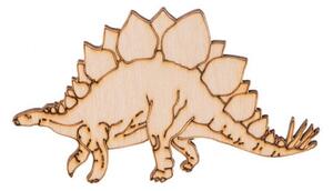 ČistéDřevo Dřevěný dinosaurus II 6 x 10 cm