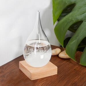 Bouřková sklenička - Stormglas ve tvaru kapky