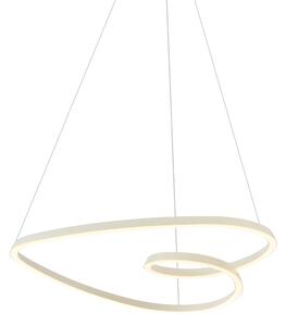 Skandinávské závěsné svítidlo béžové 72 cm vč. LED s 3-stupňovým stmíváním - Circuit