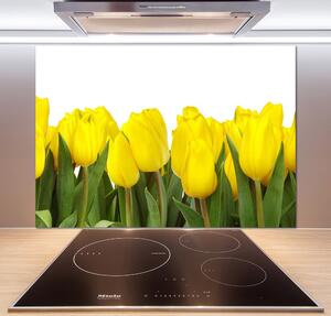 Panel do kuchyně Žluté tulipány pl-pksh-100x70-f-2665979