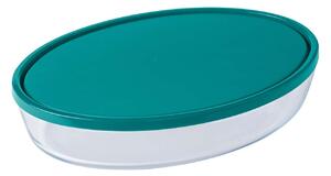 Skleněný pekáč s víkem PYREX 35x24cm/3,1l., borosilikát