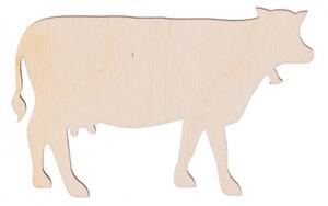 ČistéDřevo Dřevěná kráva 10 x 6 cm