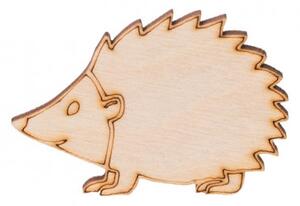 ČistéDřevo Dřevěný ježek 4.5 x 6 cm