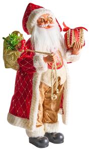 Vánoční dekorace RAMVATN Santa Claus 44 cm Červená