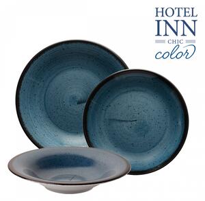 Porcelánový set modrý 18 ks - Hotel Inn Chic color (910084)