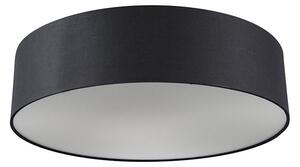 Stropní designové černé svítidlo Drum 40 Black (Kohlmann)