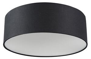 Stropní designové černé svítidlo Drum 30 Black (Kohlmann)