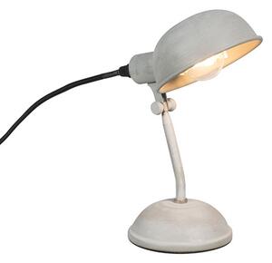 Stolní industriální lampa Retro Grab Beton Grey (Greyhound)