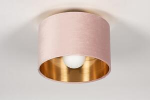 Stropní designové svítidlo Wildmore Pink and Gold 25 (LMD)