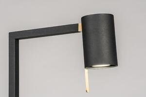 Stojací designová lampa Philea Black (LMD)