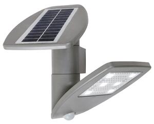 LUTEC Nástěnné venkovní solární LED osvětlení ZETA, 2,4W, denní bílá, IP44 6901101000