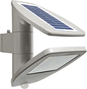 LUTEC Nástěnné venkovní solární LED osvětlení ZETA, 2,4W, denní bílá, IP44 6901101000