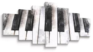 Obraz - Piano, aquarel (210x100 cm)
