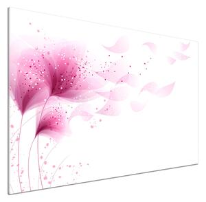 Dekorační panel sklo Růžová květina pl-pksh-100x70-f-59922852