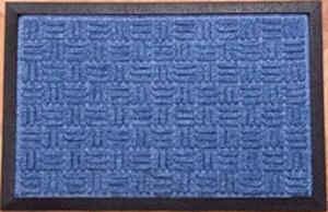 Home Elements Gumová rohožka modrá 40 x 60 cm