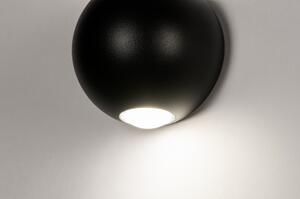 Nástěnné venkovní LED svítidlo Monroe Black (LMD)