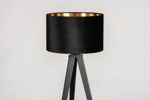 Stojací lampa Ciatti Black and Gold (LMD)