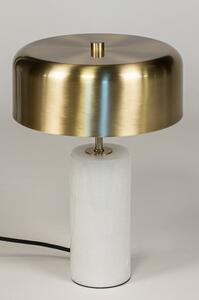 Stolní lampa Morph White Marmor Gold (LMD)