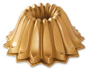 Nordic Ware forma na bábovku Lotus, 5 cup, zlatá