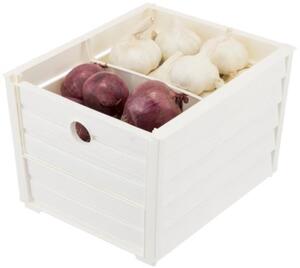 BAMA Box na zeleninu a ovoce Barva: Krémová