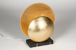 Stolní lampa Moormann Gold and Black Marmor (LMD)