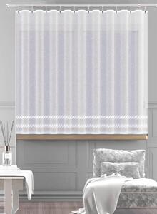 Záclona žakárová, Marilyn metráž s olůvkem, bílá 90 cm