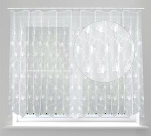 Záclona markizeta, Jinan metráž, bílá 120 cm