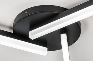 Stropní koupelnové LED svítidlo Cicognino Black (LMD)