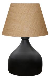 Opviq Stolní lampa Dara krémová/černá