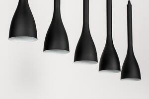 Závěsné černé svítidlo nad jídelní stůl Sofa Industry Black (LMD)
