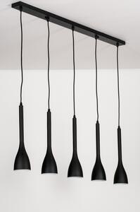 Závěsné černé svítidlo nad jídelní stůl Sofa Industry Black (LMD)