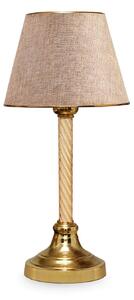 Opviq Stolní lampa Denis béžová/zlatá II