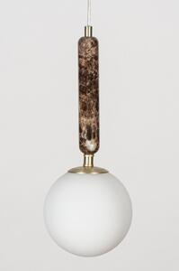 Závěsné svítidlo Decastello Marmor Brown 50 (LMD)
