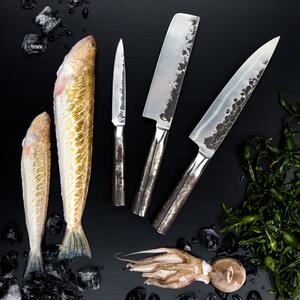 Sada nožů - Intense: kuchařský nůž, japonský nůž na zeleninu, univerzální nůž