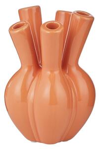 ARRANGEMENT Váza 18 cm - oranžová