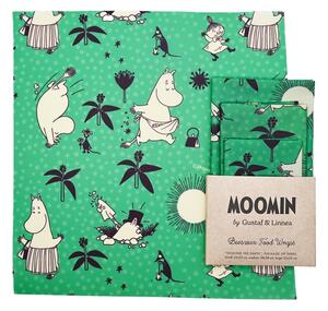 Voskované ubrousky Moomin Tending the earth, 3ks