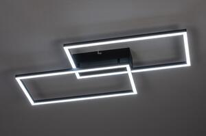 Stropní LED svítidlo Canetra Black (LMD)
