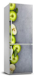 Nálepka na ledničku fototapeta Zelené jablka FridgeStick-70x190-f-177833879