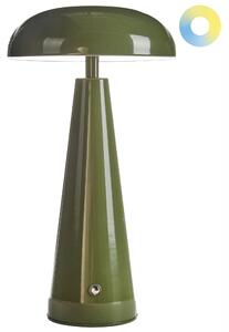 LED bezdrátová stolní lampa BOCONO se stmívačem Kov Zelená